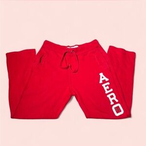 Aeropostale Vibrant Red Lounge Pants